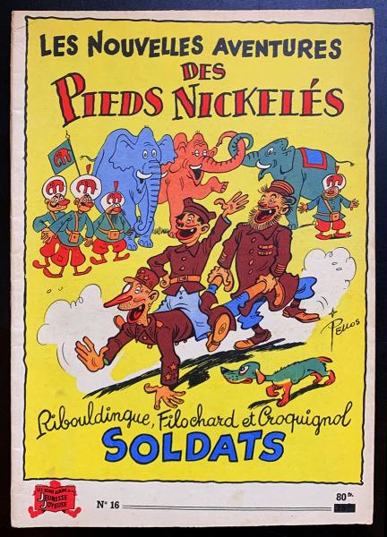 Les Pieds nickelés (série après-guerre) # 16 - Les Pieds nickelés soldats