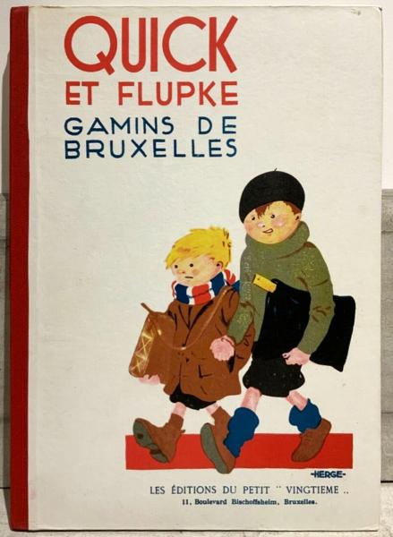 Quick et Flupke (fac simile N&B) # 1 - Quick et Flupke gamins de Bruxelles - TL 500 ex. 1980