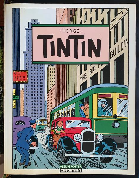 Tintin (divers) # 0 - Tintin - album poster