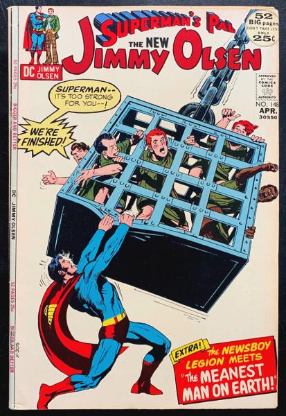 Superman's pal Jimmy Olsen # 148 - Full Jack Kirby - cover Neal Adams