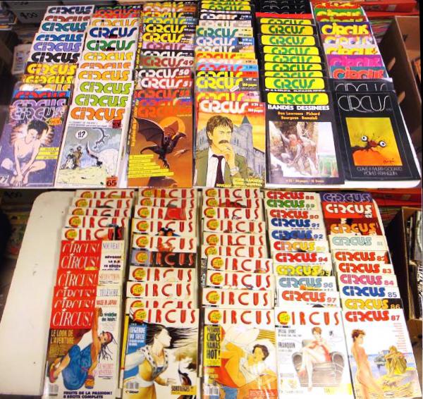 Circus # 0 - Collection complète 153 numéros