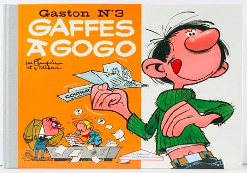 Gaston Lagaffe # 3 - Gaffes à gogo - grand vingtième type Golden Creek 495 ex.