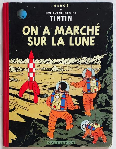 Tintin (une aventure de) # 17 - On a marché sur la lune - EO belge