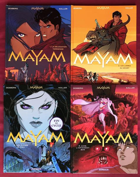 Mayam # 0 - Collection compléte en EO de 1 à 4