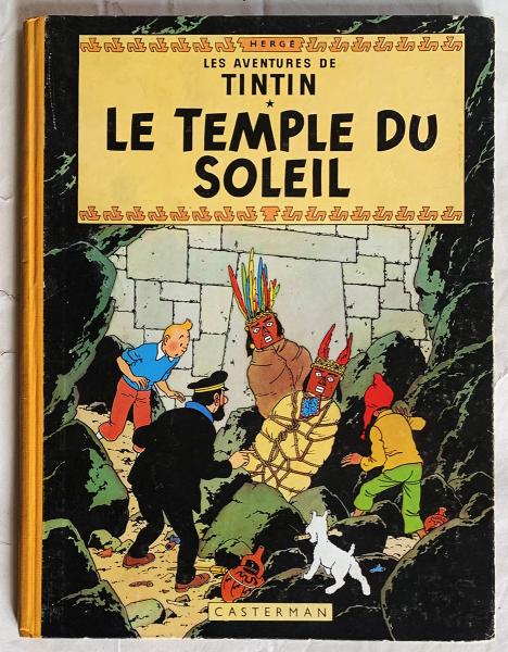 Tintin (une aventure de) # 14 - Le Temple du soleil - B35 - 1964
