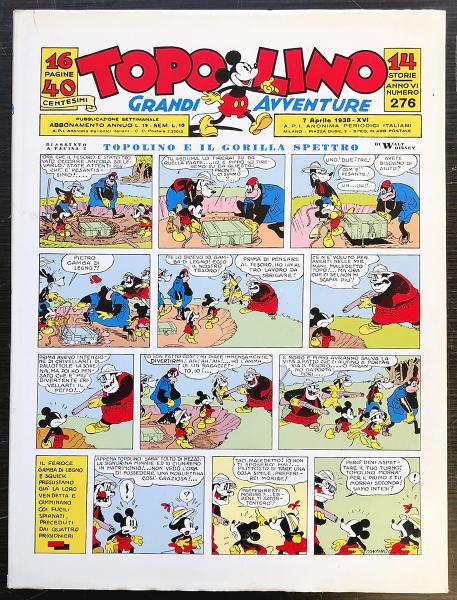 Topolino (collana grandi ristampa) # 0 - Recueil 1938 - 2 - 2ème trimestre