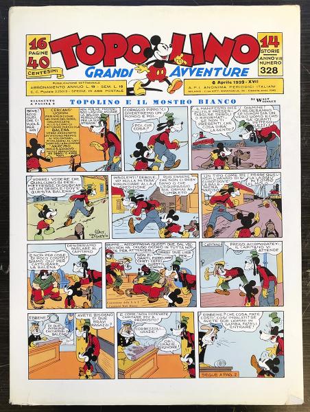 Topolino (collana grandi ristampa) # 0 - Recueil 1939 - 2 - 2ème trimestre