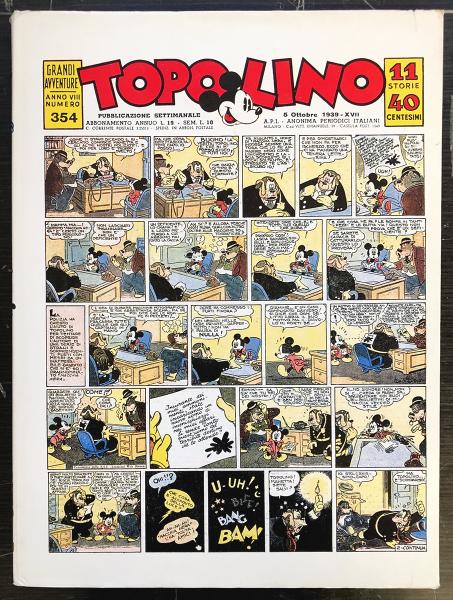Topolino (collana grandi ristampa) # 0 - Recueil 1939 - 4 - 4ème trimestre