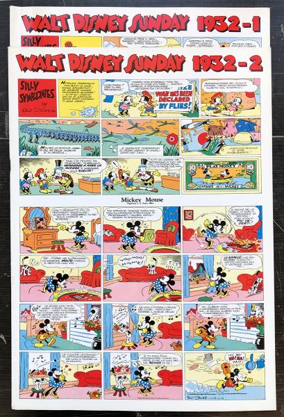 Walt Disney Sunday (Comic art collana) # 0 - 1932 1+2 fac-simile anastatica