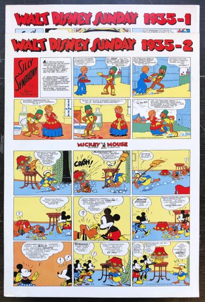 Walt Disney Sunday (Comic art collana) # 0 - 1935 1+2 fac-simile anastatica