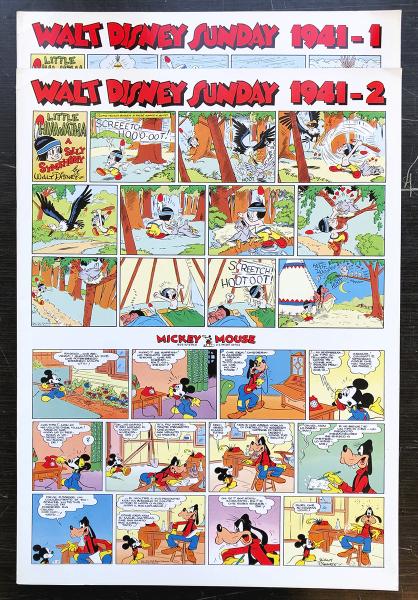 Walt Disney Sunday (Comic art collana) # 0 - 1941 1+2 fac-simile anastatica
