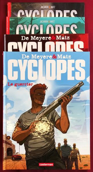 Cyclopes # 0 - Série complète - 4 tomes EO + 3 dédicaces!