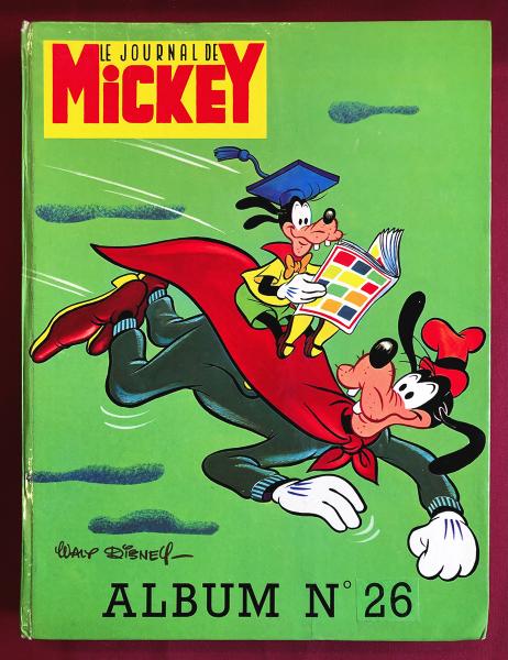 Journal de mickey (recueils) # 26 - Recueil éditeur - contient 539 à 555