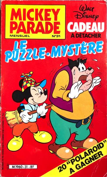 Mickey parade (deuxième serie) # 31 - Le puzzle-mystère