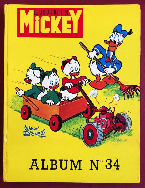Journal de mickey (recueils) # 34 - Recueil éditeur - contient 679 à 696