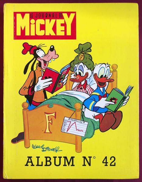 Journal de mickey (recueils) # 42 - Recueil éditeur - contient 823 à 840