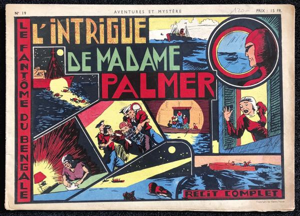 Aventures et mystère (après-guerre) # 19 - Le Fantôme : L'Intrigue de madame Palmer