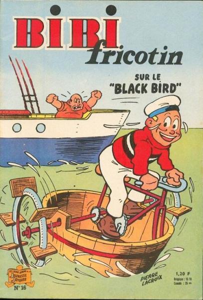 Bibi Fricotin (série après-guerre) # 16 - Bibi Fricotin sur le Black Bird
