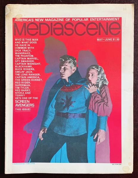 Mediascene # 19 - #19 - Flash Gordon cover + Joe Kubert's Superman vs Mohamed Ali