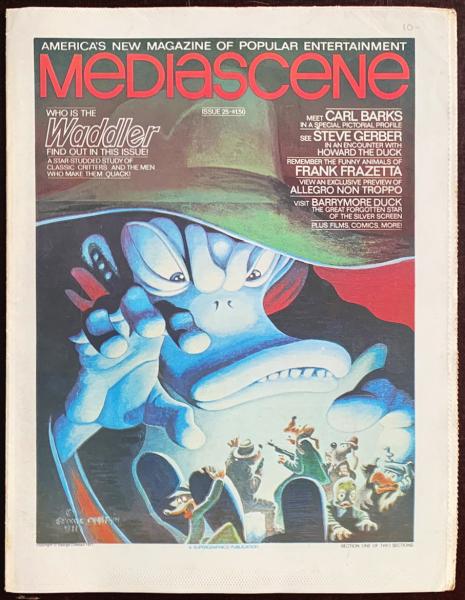 Mediascene # 25 - #25 - the Waddler / Carl Barks - double issue