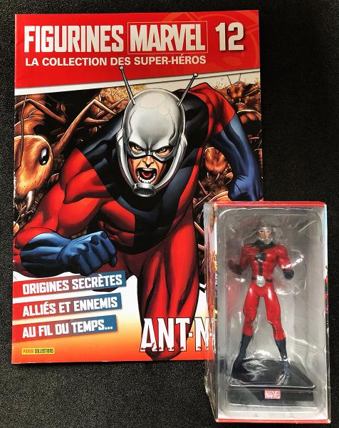 Figurines Marvel Panini # 12 - Le Ant-man - en boîte + magazine