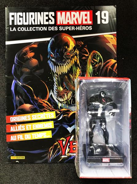 Figurines Marvel Panini # 19 - Venom - en boîte + magazine