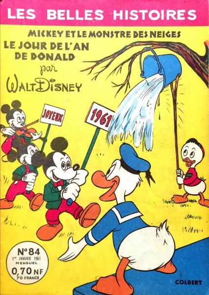 Les belles histoires de Walt Disney (2ème série) # 84 - Mickey et le monstre des neiges