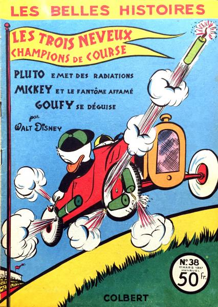 Les belles histoires de Walt Disney (2ème série) # 38 - Les trois neveux champions de course