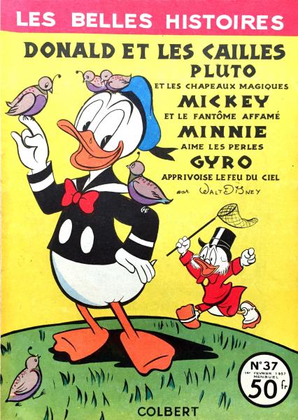 Les belles histoires de Walt Disney (2ème série) # 37 - Donald et les cailles