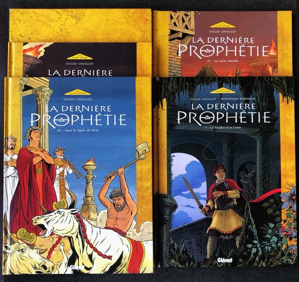 Le dernère prophétie # 0 - Série complète 5 tomes en EO dont coffret TL