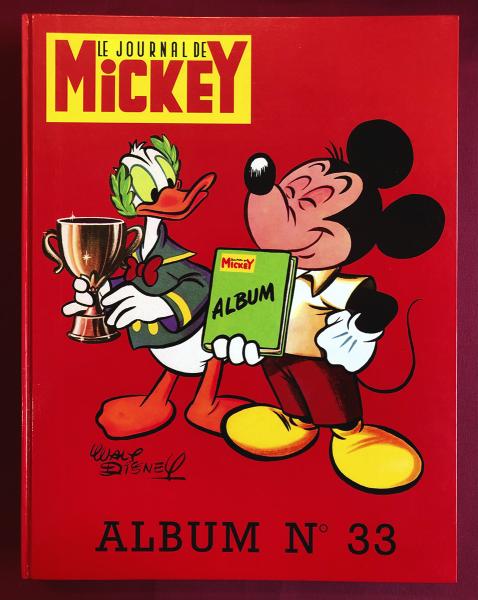 Journal de mickey (recueils) # 33 - Recueil éditeur - contient 661 à 678 - restauré comme NEUF