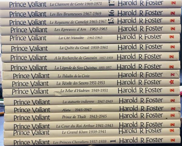 Prince Valiant (Zenda) # 0 - Rare collection complète 17 volumes
