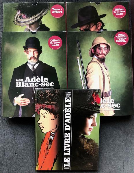 Adèle Blanc-sec # 0 - Collection 1 à 8 en 4 étui du film + hors série