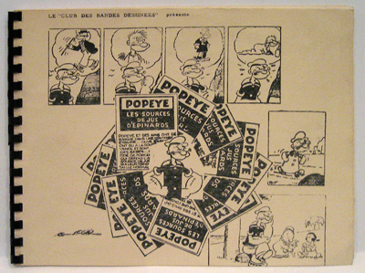 Popeye et les sources de jus d'épinard, CELEG 1963, dos spiralé...