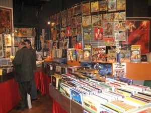 l'élégant stand de Gilles, collectionneur passionné