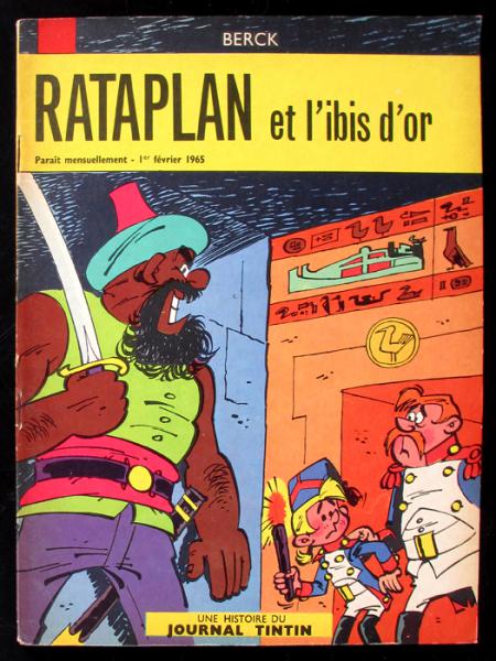 BERCK DUVAL Rare RATAPLAN ET LE SIGNE DU TORO EO Histoire du Journal Tintin 1967 