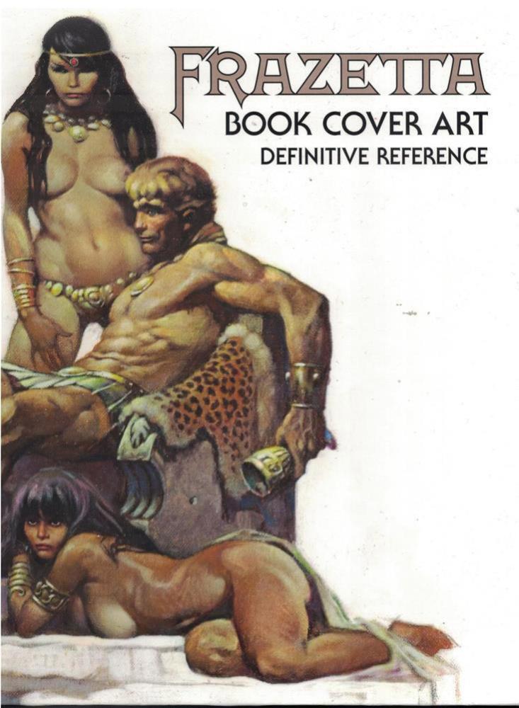 Frazetta book cover art + slipcase