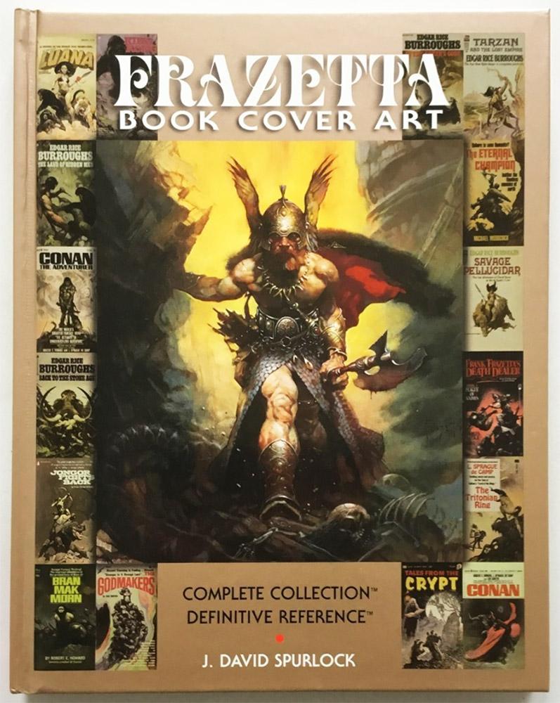 Frazetta book cover art + slipcase