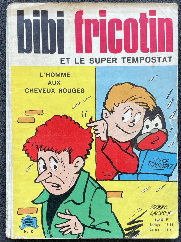 Bibi Fricotin (poche) # 10 - BF et le super tempostat / L'homme aux cheveux rouges