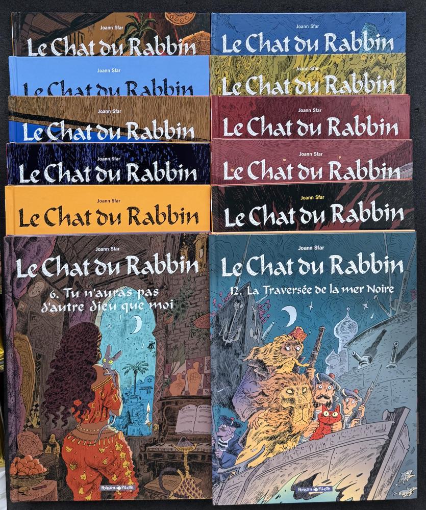 Le chat du rabbin # 0 - Lot des T1 à 12
