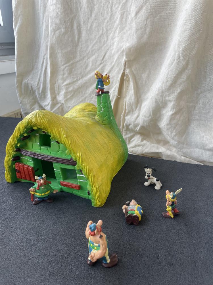 Astérix (divers) # 0 - Maison Astérix + 6 figurines