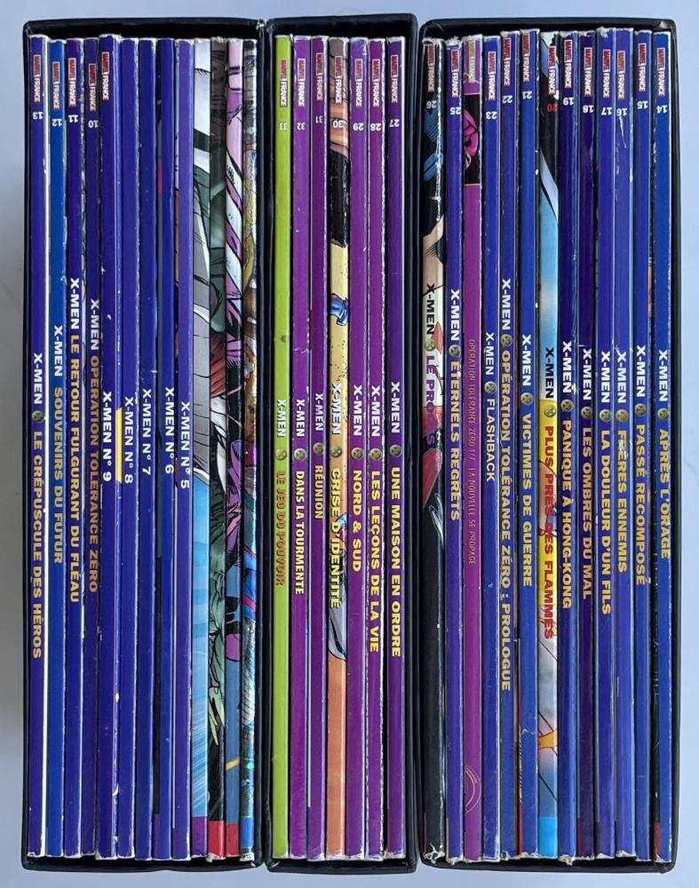 X-men (Marvel France 1ère série) # 0 - Lot des T1 à 33 en 3 coffrets !