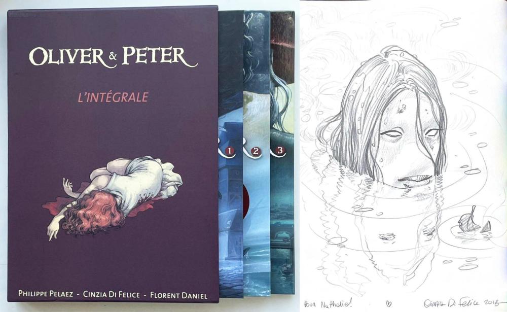 Oliver & Peter # 0 - Coffret triptyque TL + dédicace + ex-libris