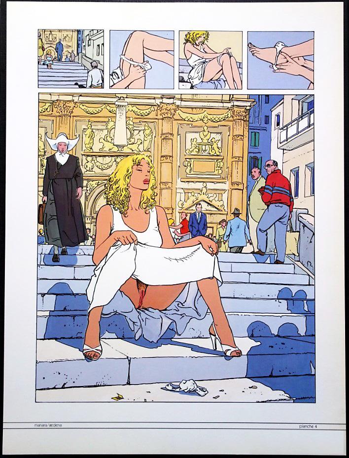Manara - Portfolio érotique