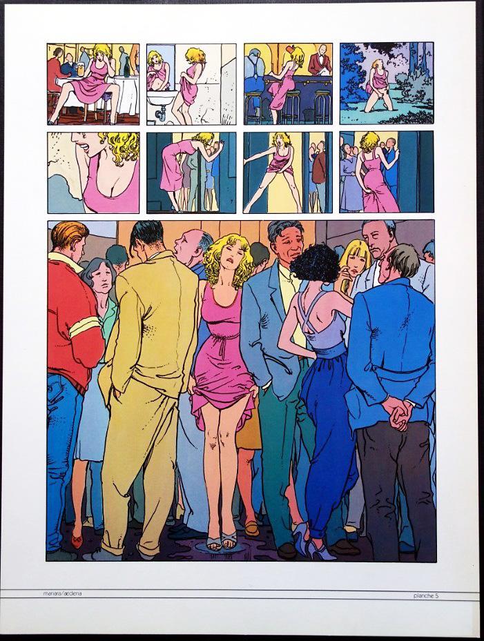 Manara - Portfolio érotique