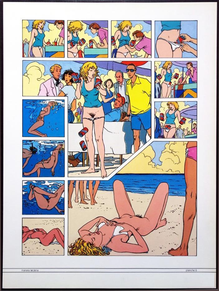 Manara - Portfolio érotique