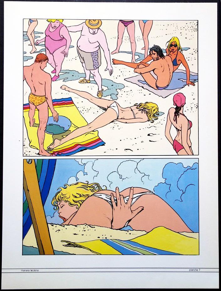 Manara - Portfolio érotique
