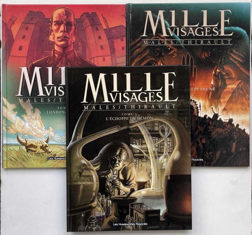 Mille visages # 0 - Lot T.1 à 3 en EO