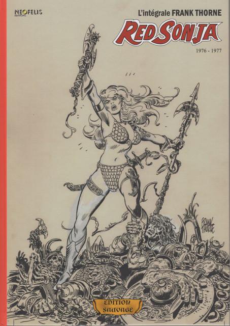 Red Sonja (l'intégrale Frank Thorne) # 1 - 1976-1977 - TL - édition sauvage