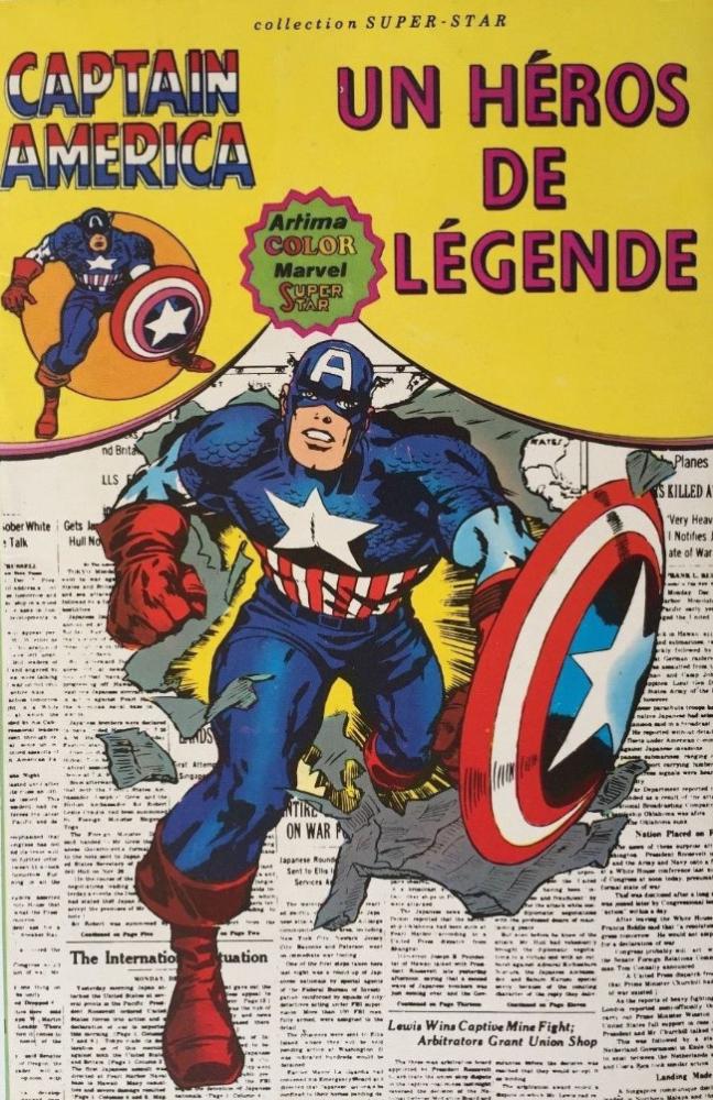 Captain America (1ere série) # 1 - Un héro de légende